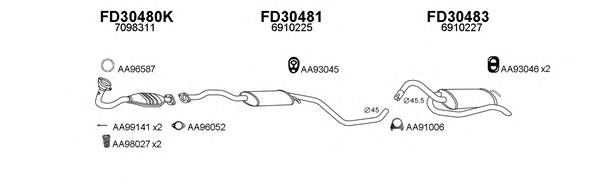 VENEPORTE 300186 Exhaust System